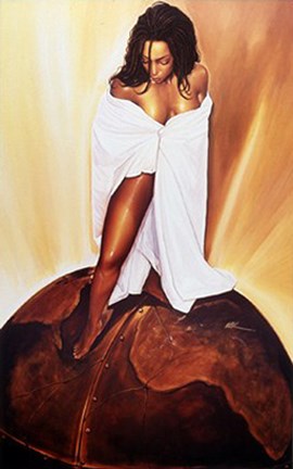 Framed Power of Woman (medium) Print