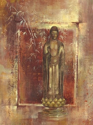 Framed Contemplation I Print