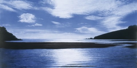 Framed Waiting for the Tide Print