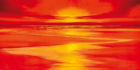 Framed Red Sky Print