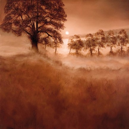 Framed Misty Morning Print