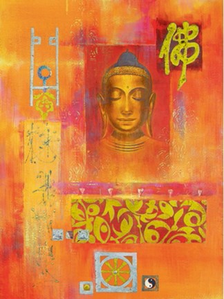 Framed Life of Contemplation I Print