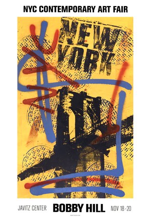 Framed NYC (Yellow) Print