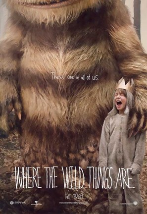 Framed Where the Wild Things Are - style A Print