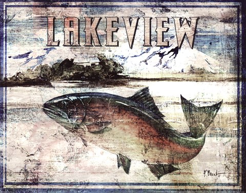 Framed Lakeview Print