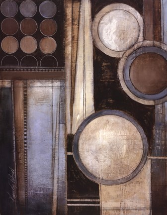 Framed Blue Notes II Print