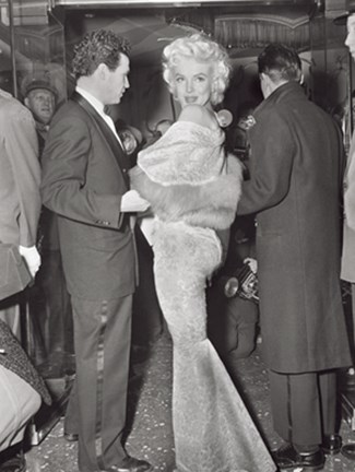 Framed Glancing Over Shoulder Print