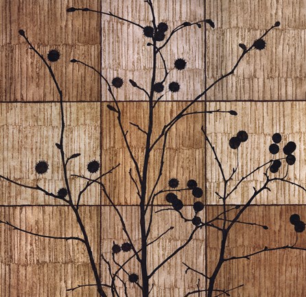 Framed Tree Silhouette I Print