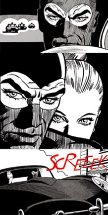 Framed Diabolik &amp; Eva I Print