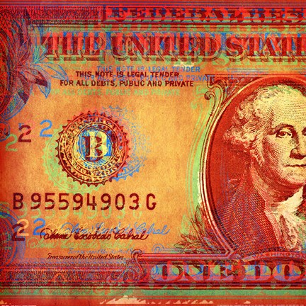 Framed One Buck I Print