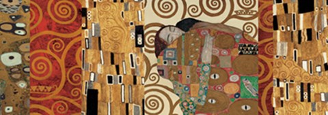 Framed Klimt Deco (Fulfillment) Print