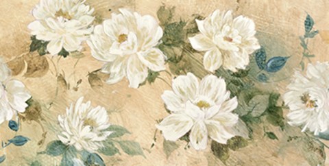 Framed White Petals Print