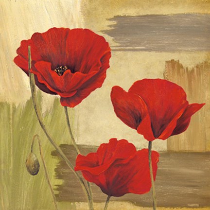 Framed Panneau Printemps I Print