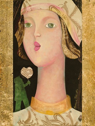 Framed Miss Goldie Print