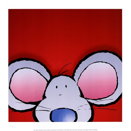 Framed Mouse Print