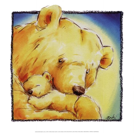 Framed Mother Bear&#39;s Love IV Print
