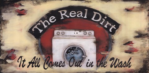 Framed Real Dirt Print