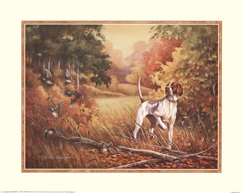 Framed Finding The Game Print