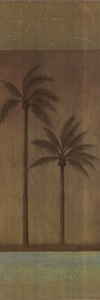 Framed Golden Palm II - CS Print