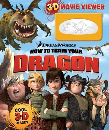 Framed How to Train Your Dragon - style B Print