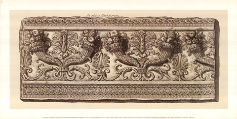 Framed Cornucopia, (The Vatican Collection) Print