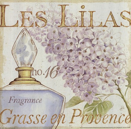 Framed Fleurs and Parfum IV Print