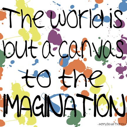 Framed Imagination Print