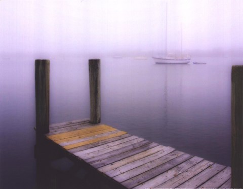Framed Serene Morning II Print
