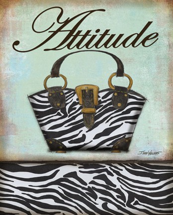 Framed Exotic Purse III - mini Print