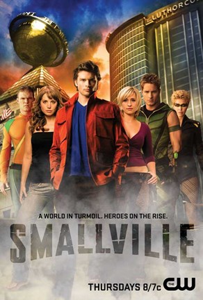 Framed Smallville - style K Print