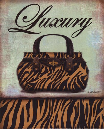 Framed Exotic Purse IV - mini Print
