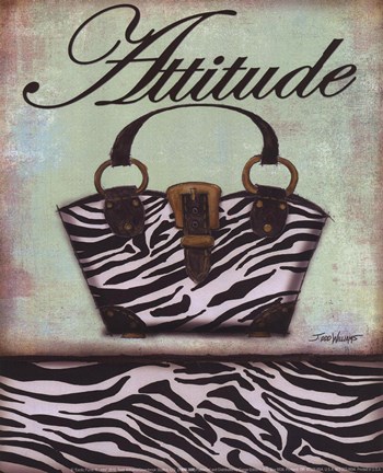 Framed Exotic Purse III - mini Print