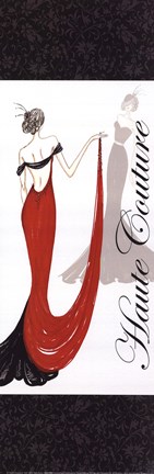 Framed Haute Couture II - mini Print