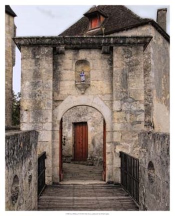 Framed Stone Walkways IV Print