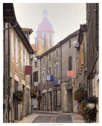 Framed Stone Walkways V Print