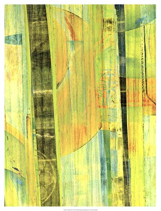 Framed Yellow Mix II Print