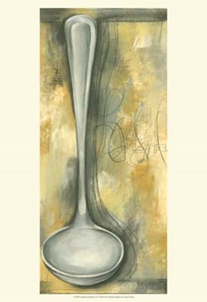 Framed Sophisticated Silver IV Print