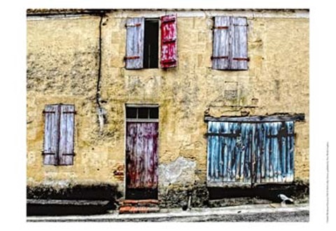 Framed Weathered Doorway VIII Print