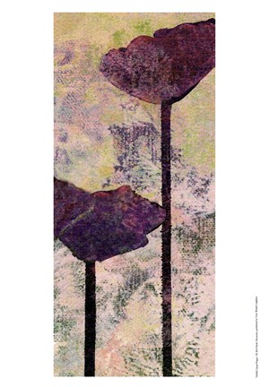 Framed Quad Poppy I Print