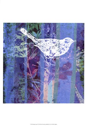 Framed Spring Song I Print