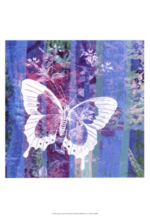 Framed Spring Song II Print