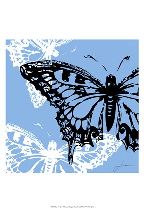 Framed Pop Fly III Print