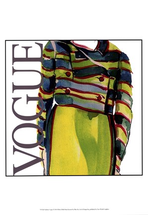 Framed Fashion Vogue Print