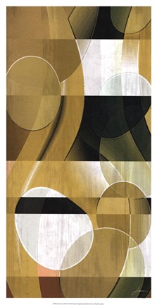 Framed Sea Life Panel I Print