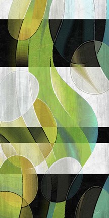 Framed Sea Life Panel II Print