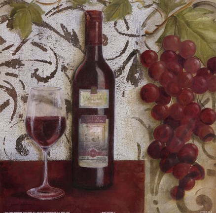 Framed Wine Tasting II Print