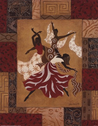 Framed Rejoice II Print