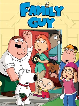 Framed Family Guy Cast Print