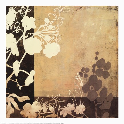 Framed Symphony In Bronze I Print