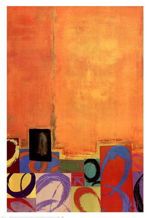 Framed X's &amp; O's II Print